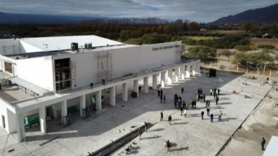 Turismo de reuniones: en julio se hará entrega la obra del Centro de Convenciones de Cafayate