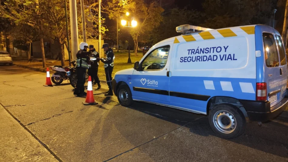 Operativos viales en Tres Cerritos: Se secuestraron más de 20 vehículos en una semana