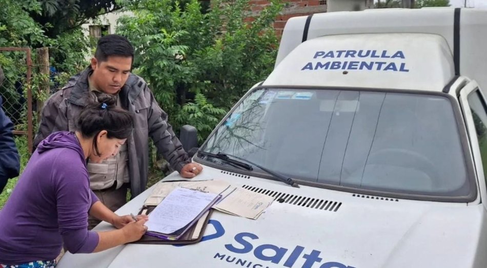 Grave denuncia ambiental en Salta: usaban un terreno como basural al borde del río Vaqueros