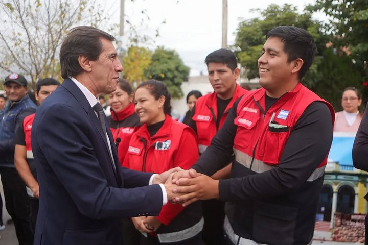Se inauguró una base operativa del SAME en El Carmen