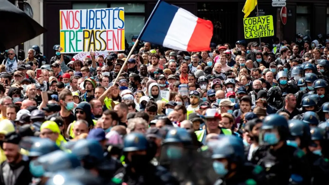 Francia: enfrentamientos con la Policía en las Protestas por el Día del Trabajador