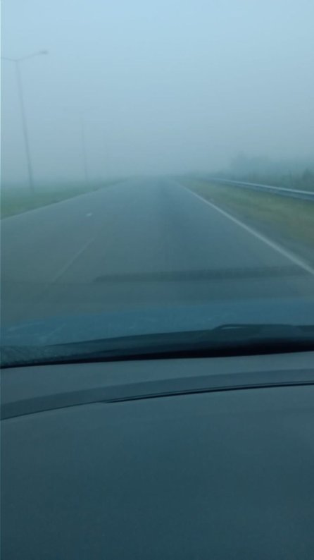 A manejar con precaución: una densa neblina cubrió la zona sur y el Valle de Lerma