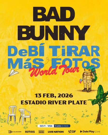 Bad Bunny vuelve a la Argentina: mirá cuándo se presenta y todos los detalles - Bad Bunny vuelve a la Argentina: mirá cuándo se presenta y todos los detalles