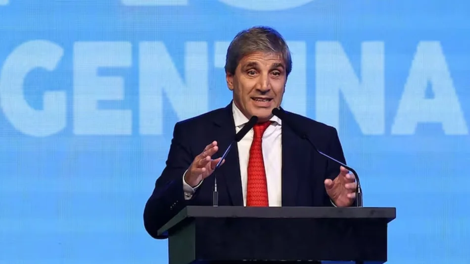 El gobierno trabaja en un IVA compartido con las provincias, según indicó Caputo