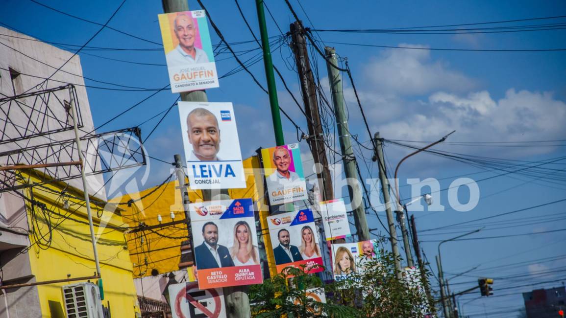 Carteles políticos en lugares prohibidos: el lunes comienza su remoción oficial