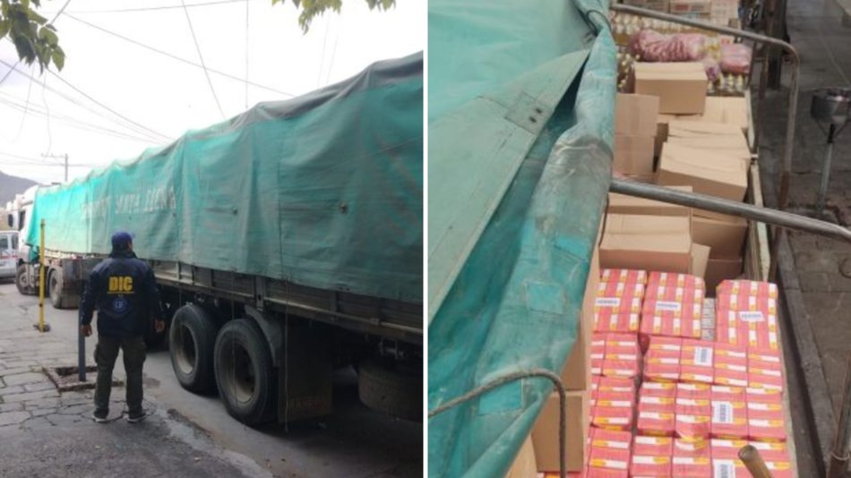 Elecciones en Salta: secuestran un camión con mercadería que iba a ser usada para armar bolsones 