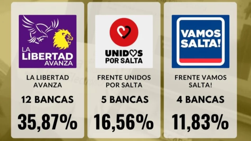 La Libertad Avanza se quedó con 12 de las 21 bancas para convencionales constituyentes