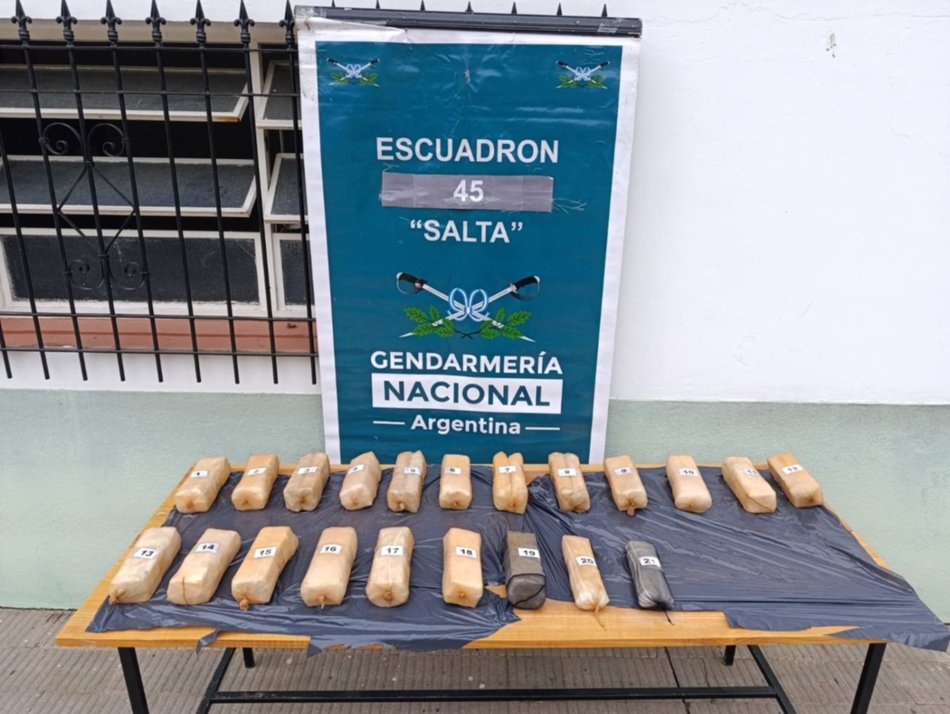 Gendarmería encontró más de 22 kilos de cocaína en el tanque de combustible de un auto