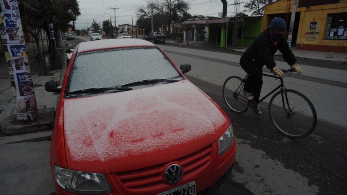 El frío ya está acá y podría llegar la primera helada