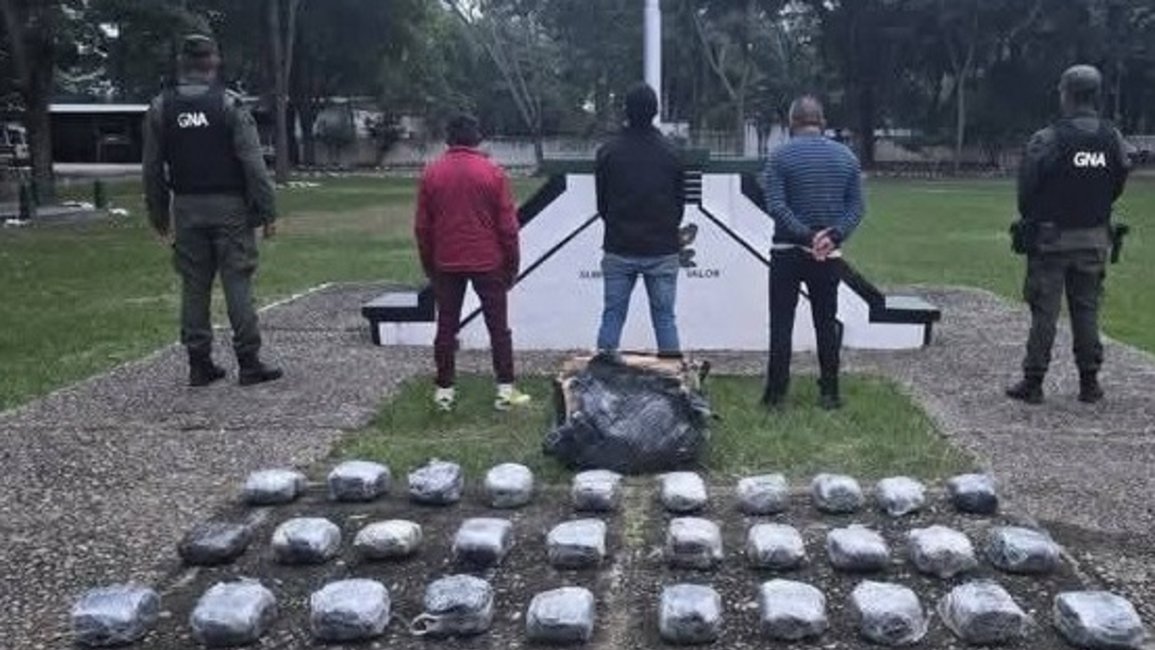 Pichanal: Golpe a traficantes de marihuana en la ruta 5