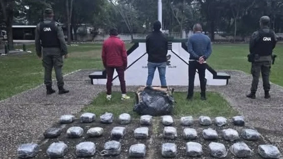 Pichanal: Golpe a traficantes de marihuana en la ruta 5