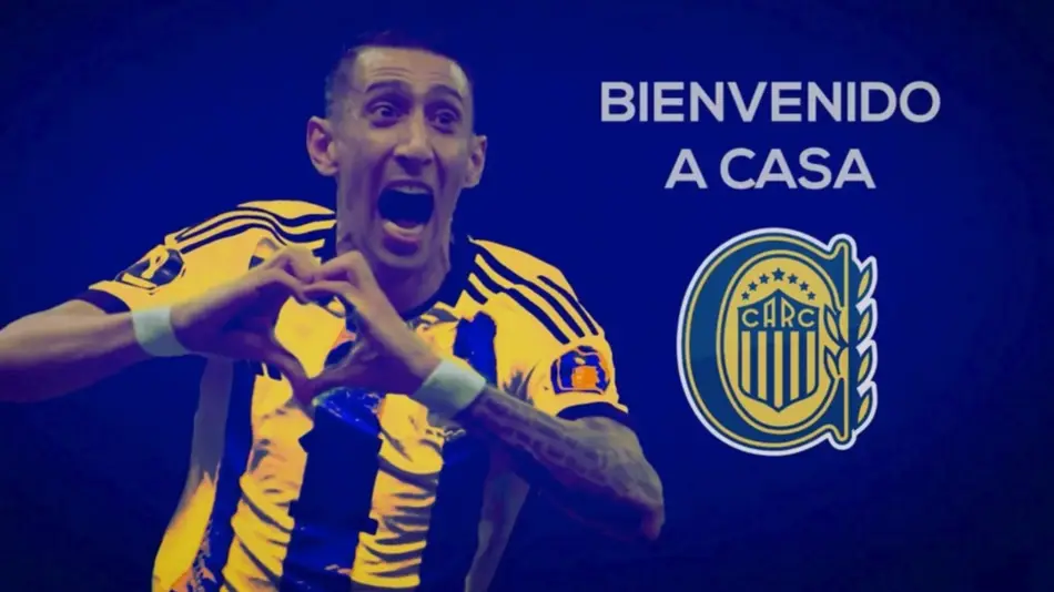 Bombazo: Ángel Di María vuelve a Rosario Central