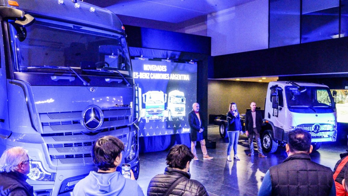 Rolcar lanzó la nueva generación de camiones Mercedes-Benz en Salta