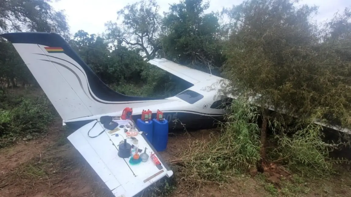 Avioneta siniestrada en el Chaco salteño: la fiscalía investiga el origen y posibles ocupantes