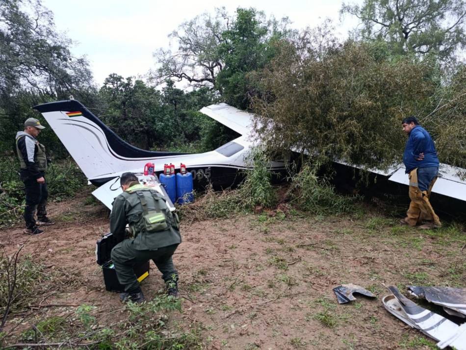 Avioneta siniestrada en el Chaco salteño: la fiscalía investiga el origen y posibles ocupantes
