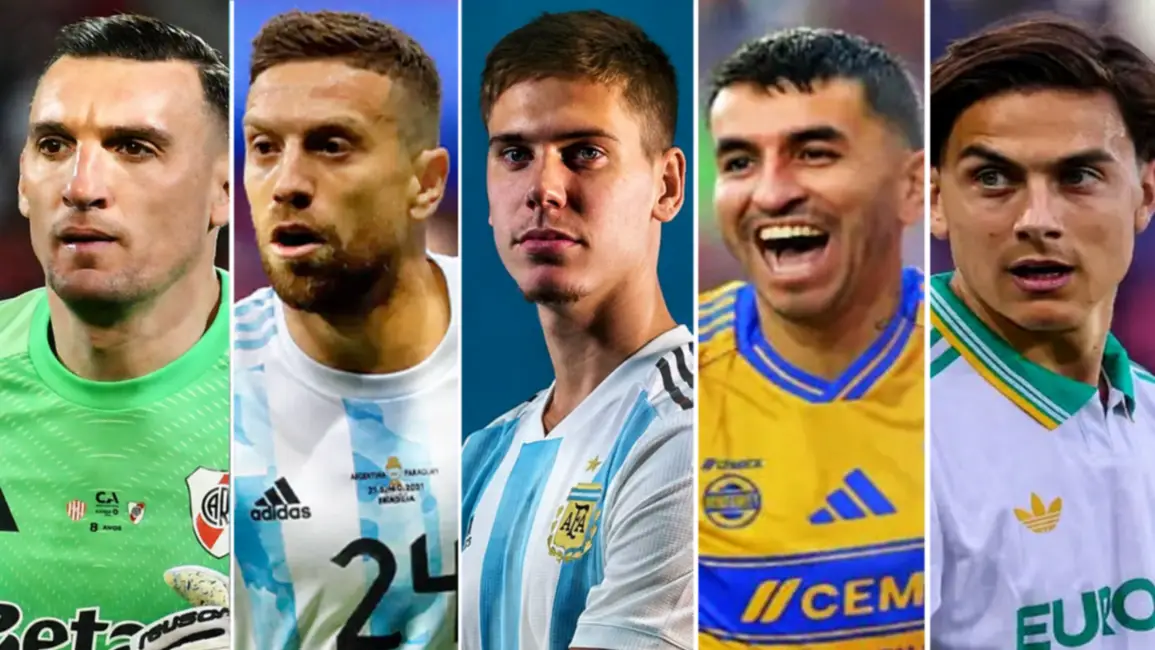 Quiénes son los campeones del mundo que quedaron afuera de la prelista que presentó Scaloni para el Mundial 2026