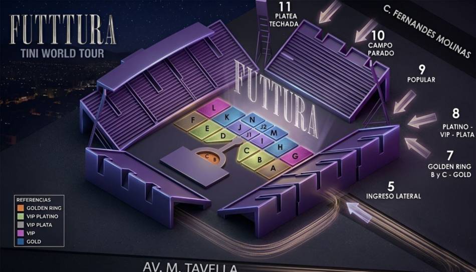 Todo lo que tenés que saber sobre el show de “Futttura” de Tini en Salta: horarios, ingresos, clima y el escenario nunca antes visto