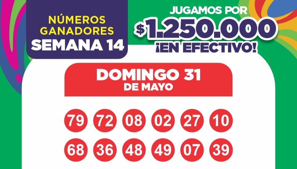 NÚMEROS DE LA SEMANA N°14