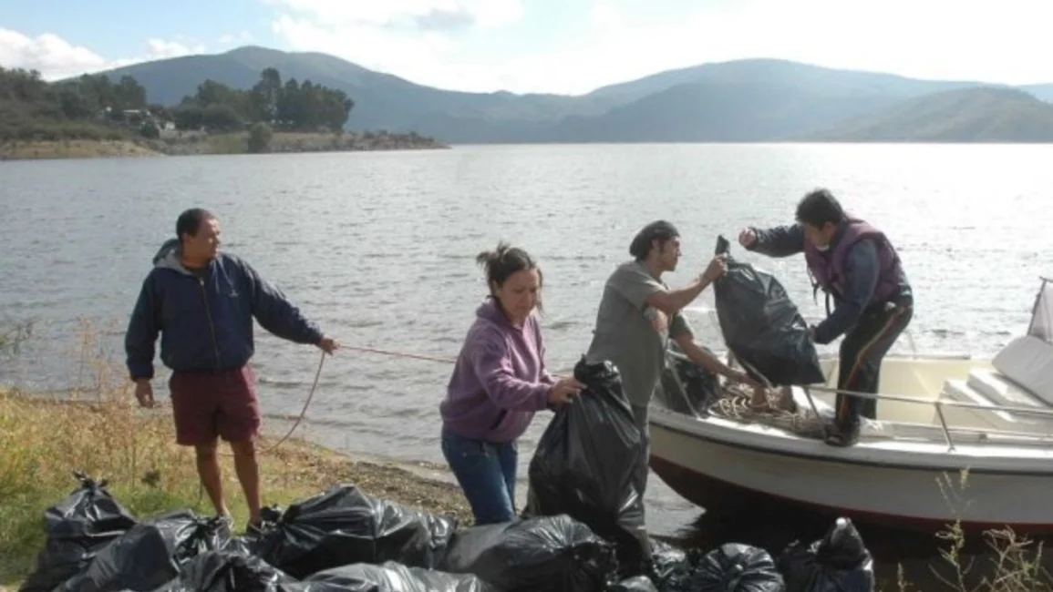 Juntaron más de 25 toneladas de basura en el Cabra Corral