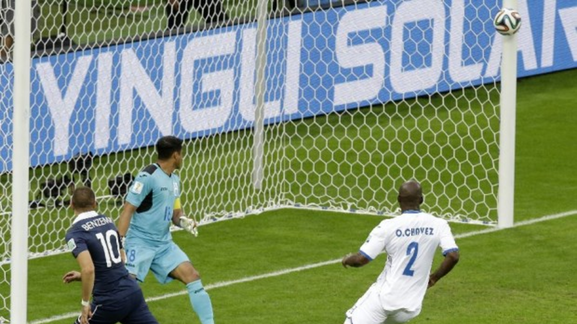 Francia-Honduras, primer partido en el que se usa la tecnología de gol