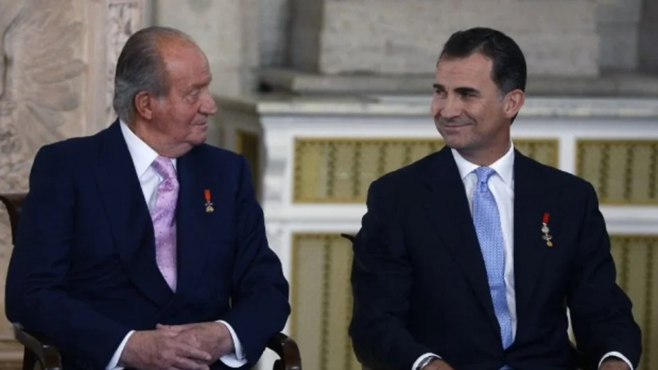 España, por unas horas, sin rey