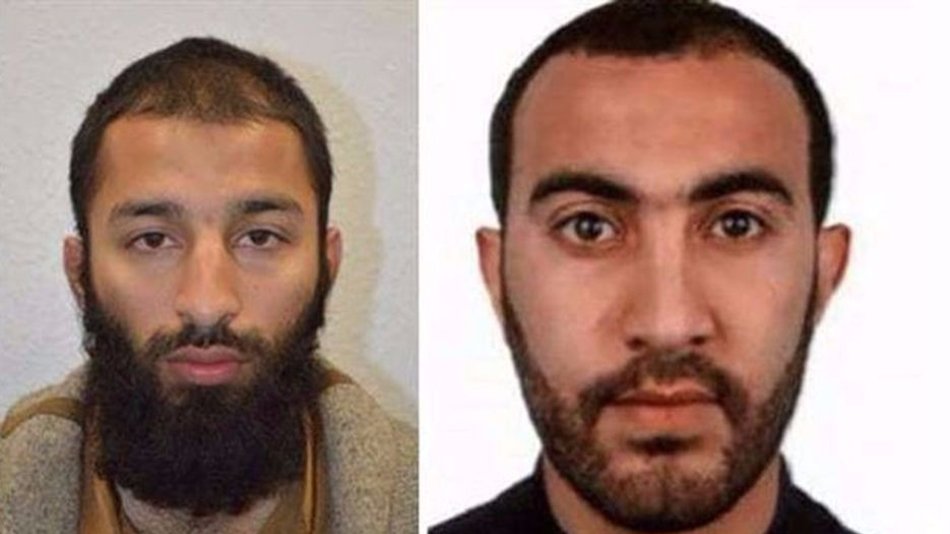 Ataques en Londres: revelan la identidad de dos de los tres terroristas