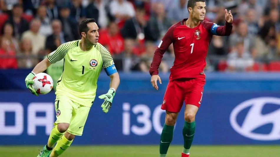 Por la manos de Bravo, Chile llegó a la final de la Copa Confederaciones