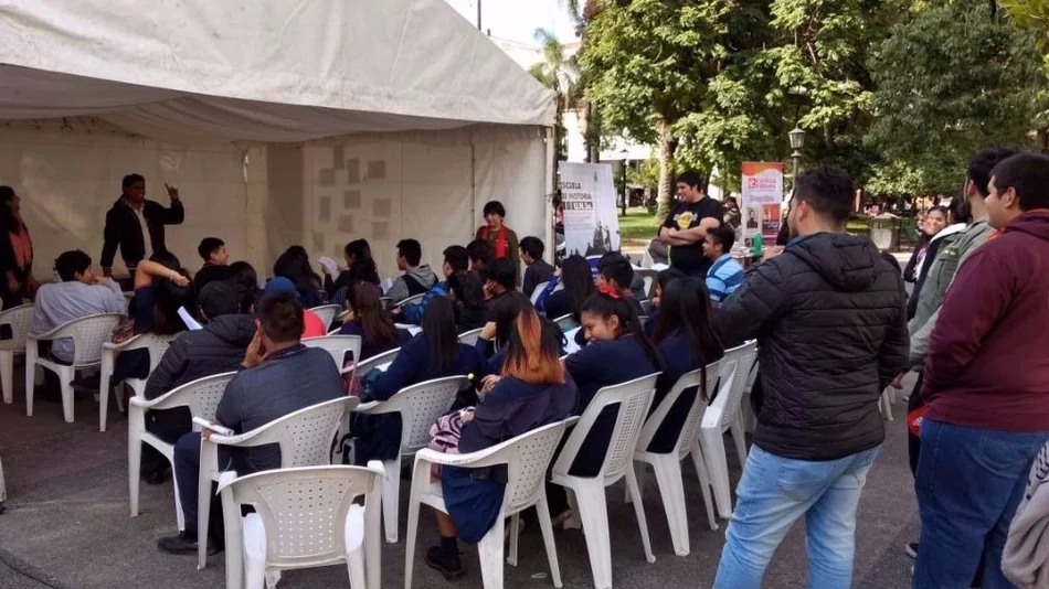 La Historia copó la plaza 9 de Julio