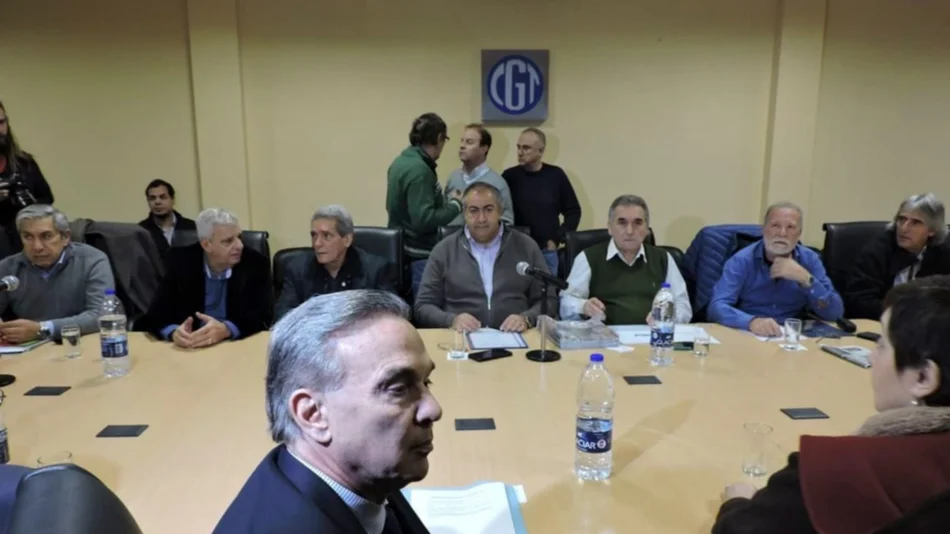 La CGT confirmó el paro y recibió el apoyo de los senadores del Peronismo Federal