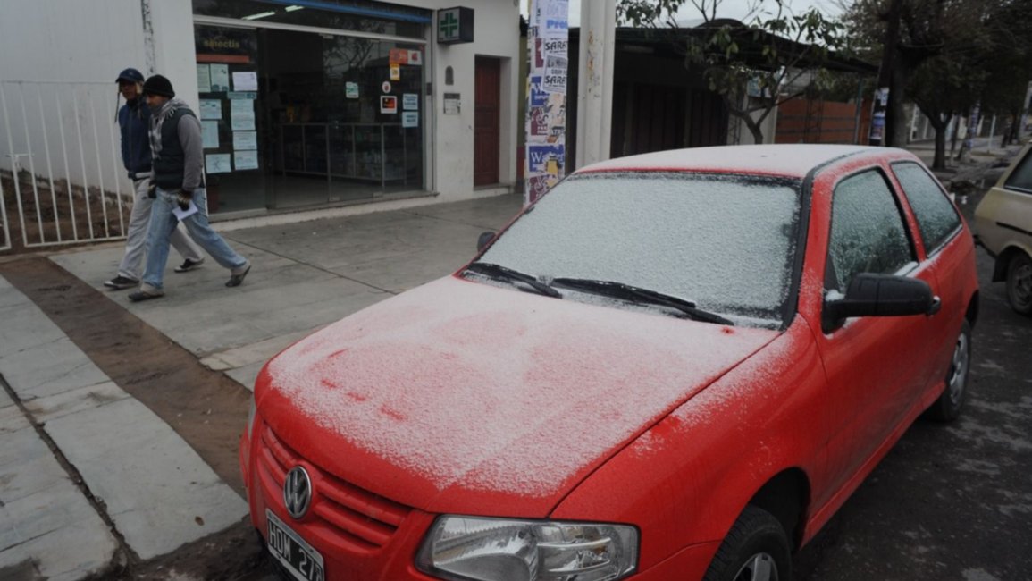 Cayó la primera helada del año en Salta: la mínima se acercó a los -2ºC 