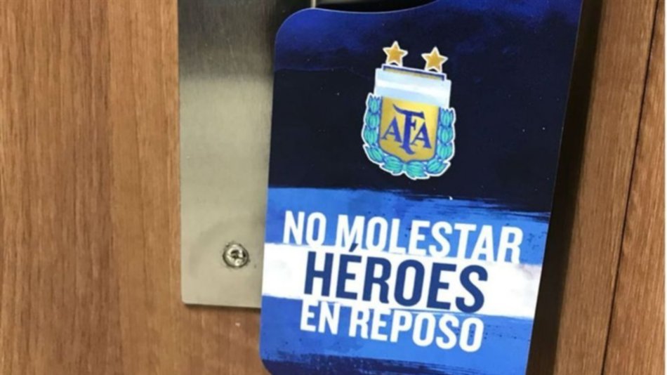 Mirá como son las habitaciones de los jugadores de la Selección Argentina