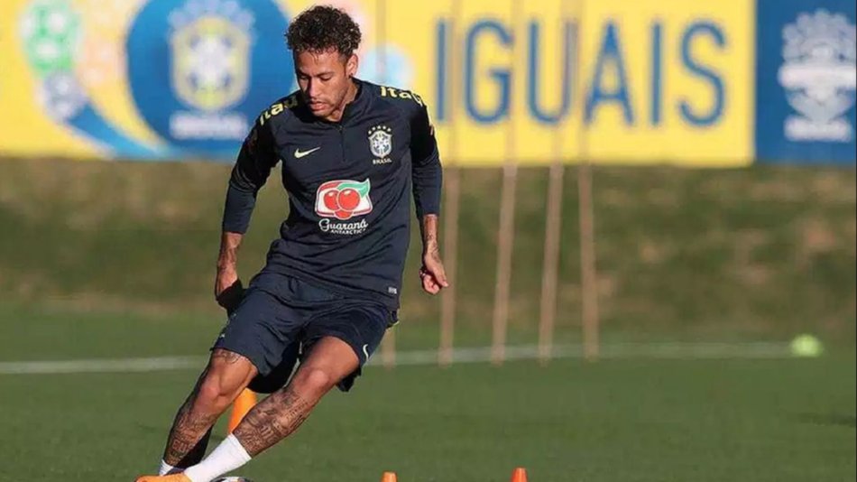 Neymar, titular tras la lesión