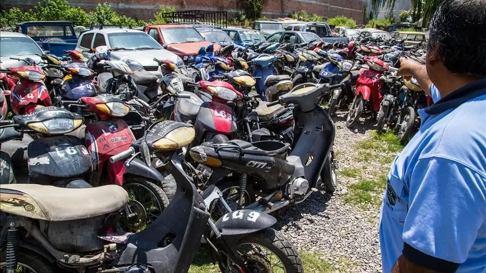 A las 16, remate de motos secuestradas: lo que tenés que saber