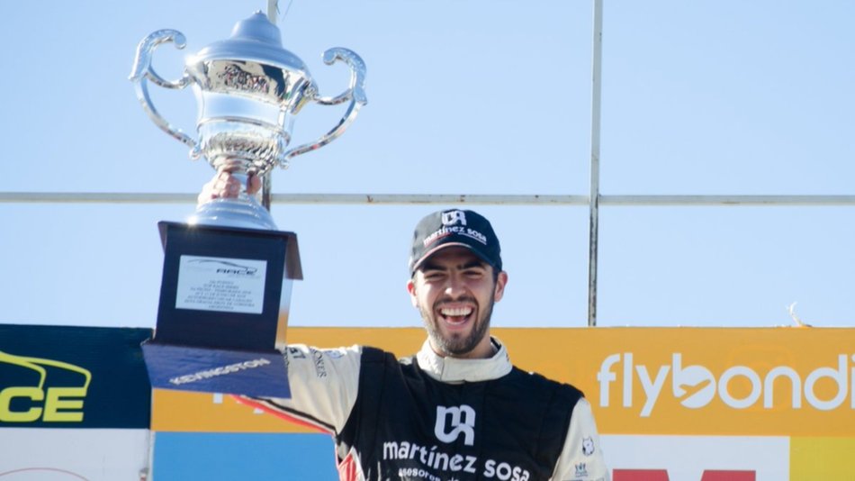 Marcos Urtubey lo buscó y llegó al podio del TR Series 