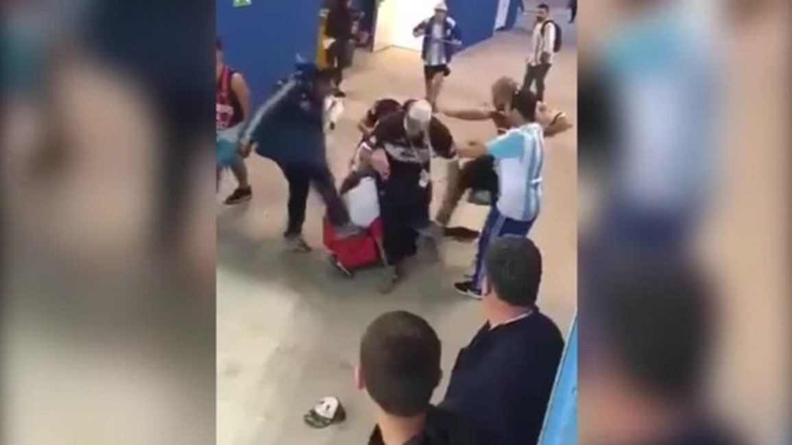 Mundial de Rusia: identificaron a los agresores de los hinchas croatas y piden  su inmediata detención 