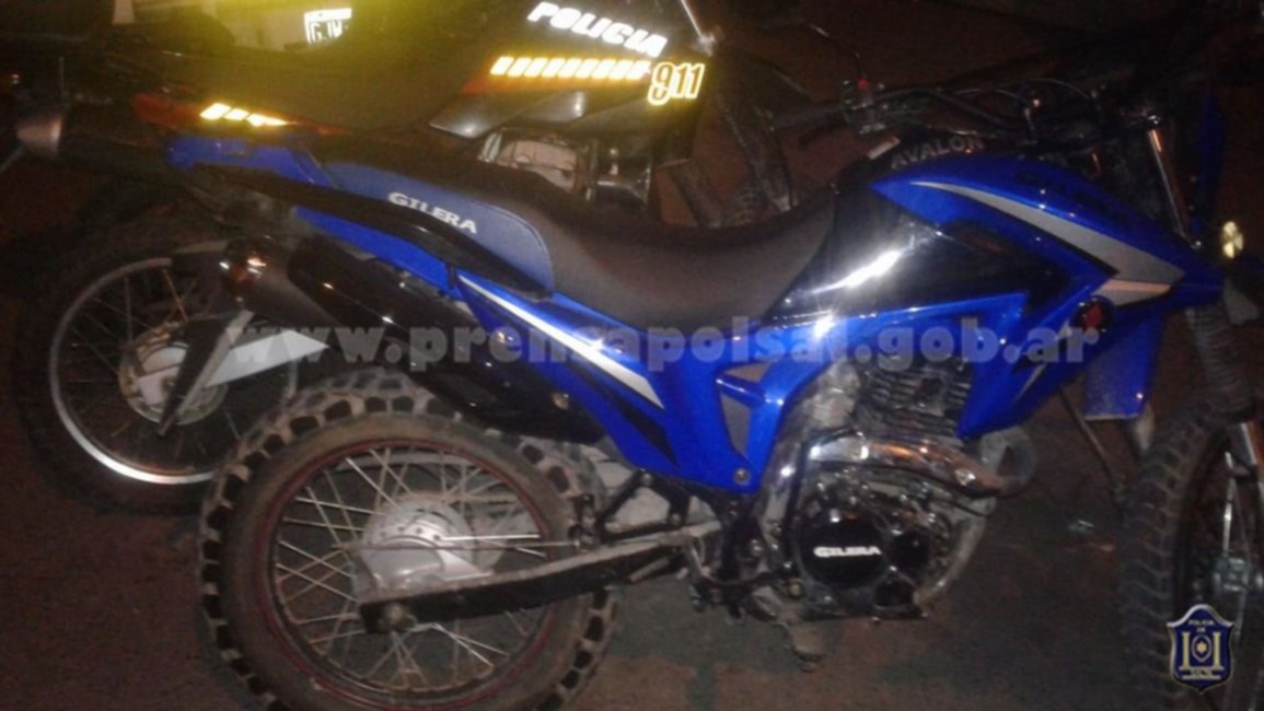 Durante la madrugada detuvieron a un motochorro en Bº Ceferino