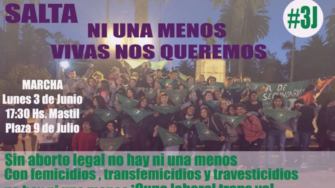 Mañana se realizará la cuarta marcha Ni Una Menos contra las violencias sexistas  
