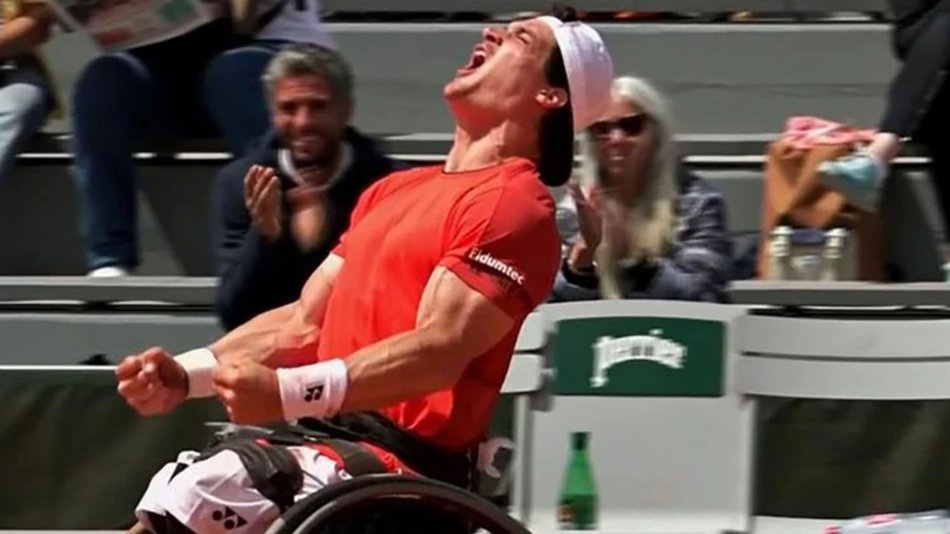 Tenis adaptado: El argentino Gustavo Fernández se consagró en Roland Garros y vuelve a ser número 1 del mundo