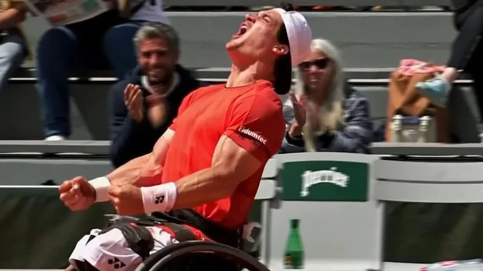 Tenis adaptado: El argentino Gustavo Fernández se consagró en Roland Garros y vuelve a ser número 1 del mundo