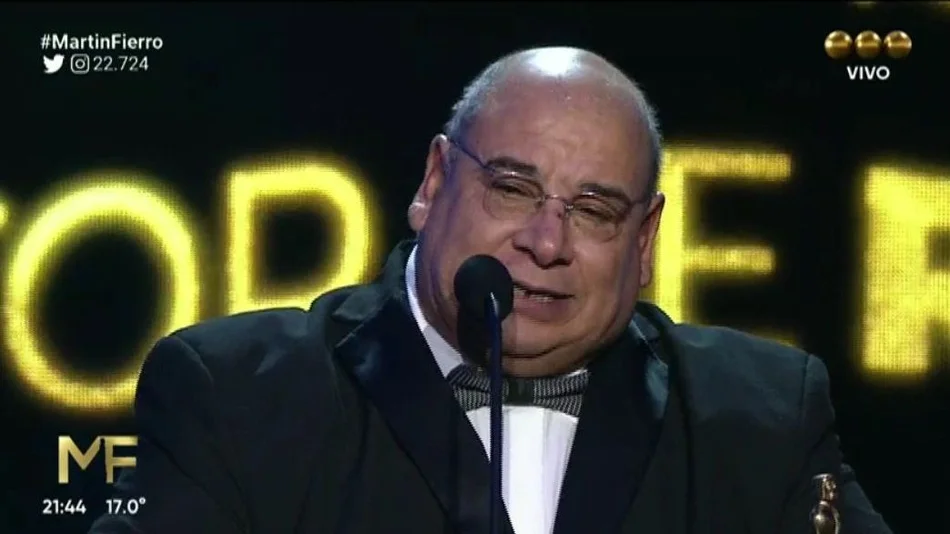 Roly Serrano ganó un Martín Fierro y se lo agradeció a sus "hermanos de Salta"