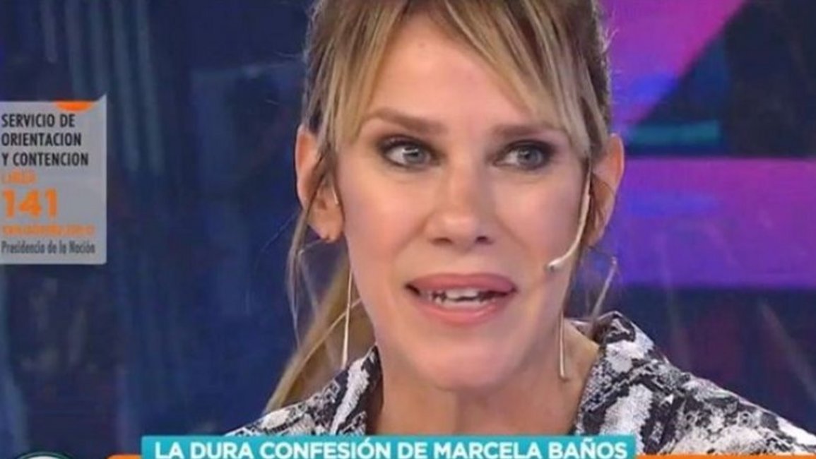Marcela Baños y una dramática confesión: "Cuando tenía 21 años me drogaron y me violaron"