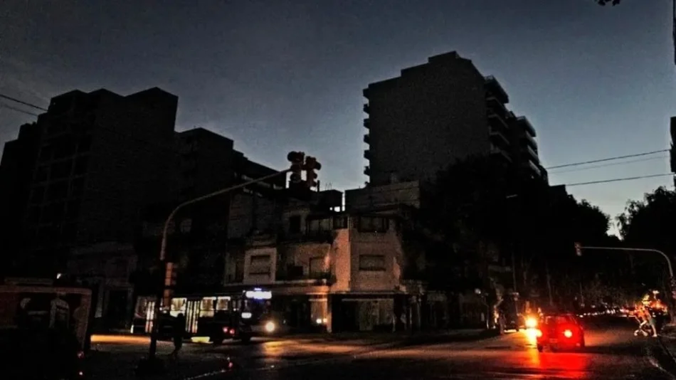 Corte de luz: el Gobierno habla de un "colapso" y asegura que puede tardar horas en volver