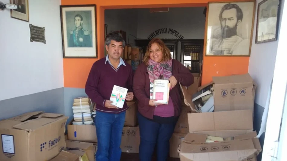 Mil libros para la Biblioteca Municipal de La Merced 