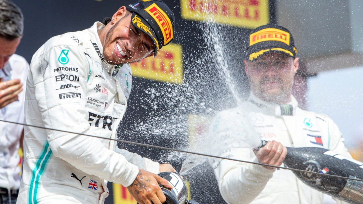 Hamilton ganó de principio a fin el GP de Francia