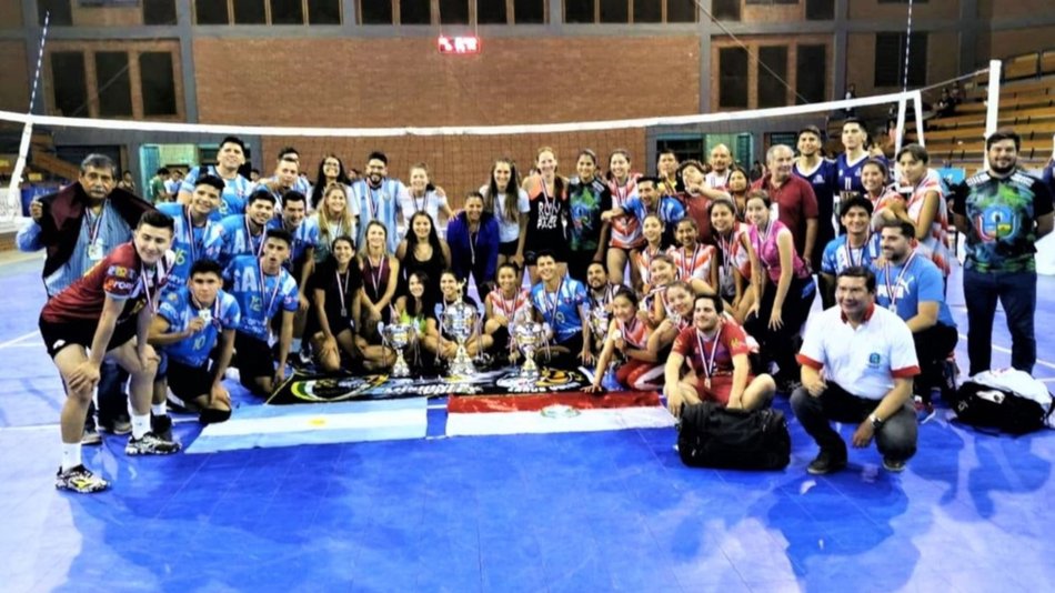 Salta Vóley volvió de Paraguay con el título