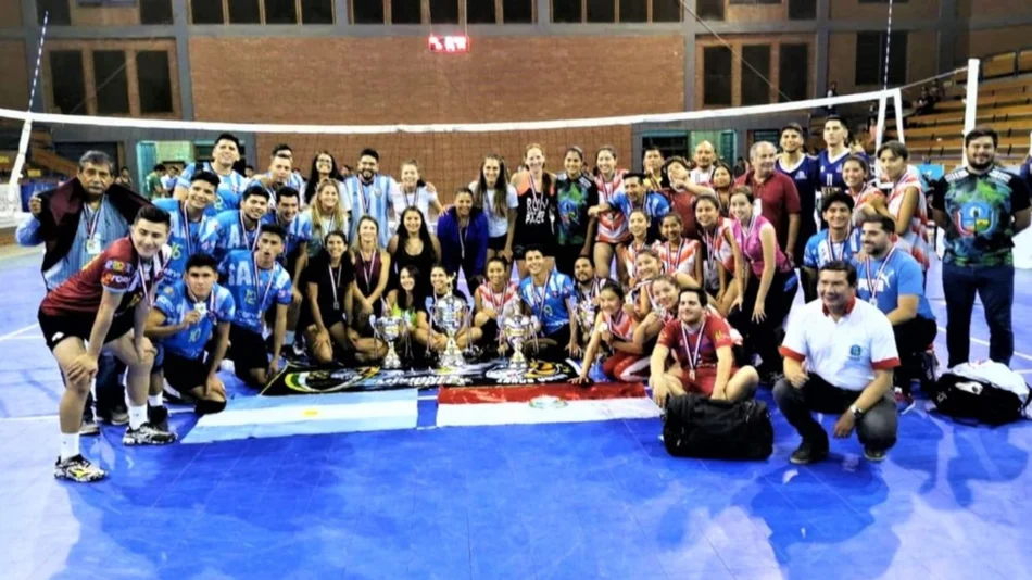 Salta Vóley volvió de Paraguay con el título