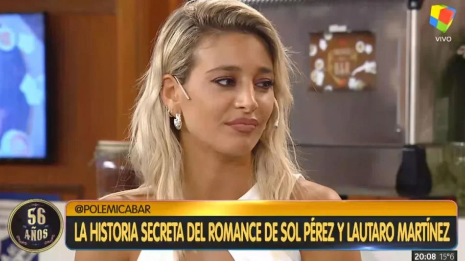 VIDEO Sol Pérez reveló por qué se separó de Lautaro Martínez y contó intimidades