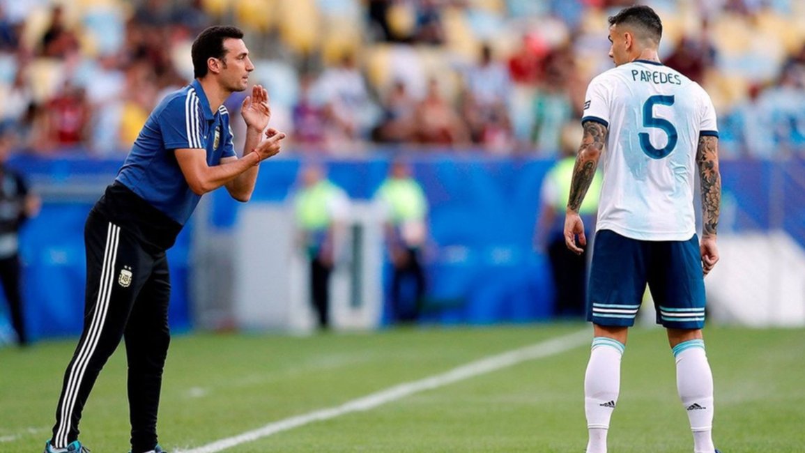 Le apagaron el incendio a Scaloni
