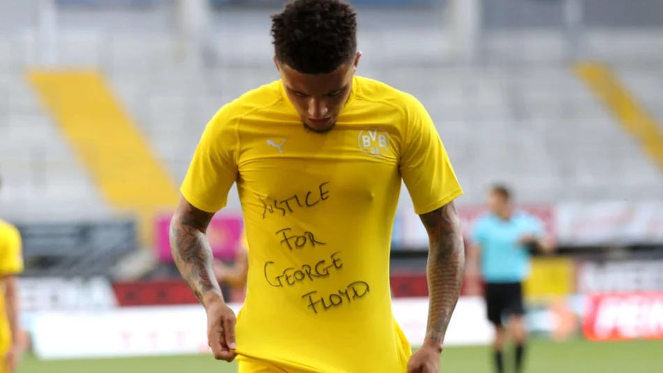 La FIFA recomendó no sancionar a los que pidieron justicia por el crimen de George Floyd