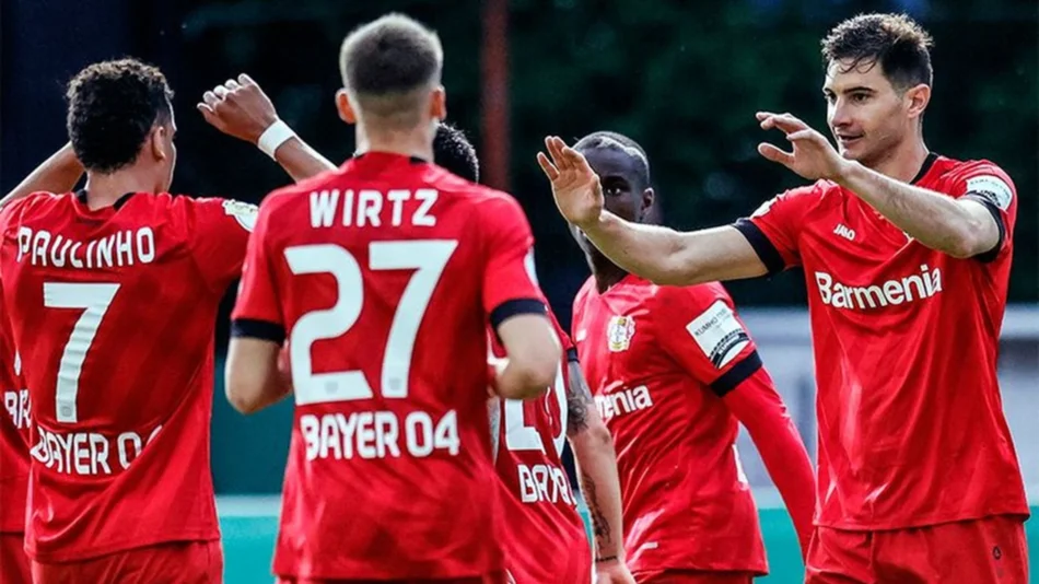 Alario, héroe de la semi y finalista con el Bayer Leverkusen
